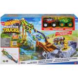 Monsters Toy Vehicles Hot Wheels Monster Trucks Playset with 2 Trucks
