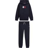 Tommy Hilfiger Tracksuits Children's Clothing Tommy Hilfiger Logo Patch Hoody And Joggers Set (KB0KB07780)