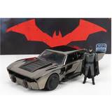 Jada Batman Batmobile With Figure 2022 The Batman Movie Chrome 1:24