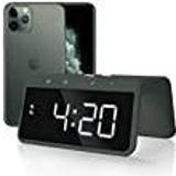 Green Alarm Clocks Caliber HCG019QI-MG Alarm clock Green Alarm times 2
