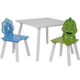 Liberty House Toys Kid's Dinosaur Table and Two Chairs Set