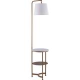 Bronze Floor Lamps & Ground Lighting Teamson Home Lilah Floor Lamp 162.6cm