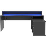 Gaming Desks on sale Flair Power W Gaming Desk - Black