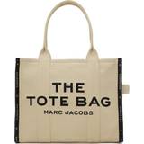 Beige Handbags Marc Jacobs The Jacquard Larg Tote Bag - Warm Sand