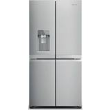 Freestanding Fridge Freezers - French Door Hotpoint HQ9I MO1L UK Stainless Steel, Silver