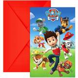Childrens Parties Cards & Invitations Paw Patrol Cards & Invitations The Movie 6pcs