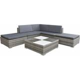 VidaXL Garden & Outdoor Furniture vidaXL 42745 Outdoor Lounge Set, 1 Table incl. 3 Sofas
