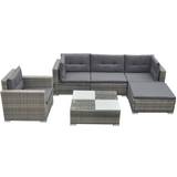 VidaXL Lounge Chairs Garden & Outdoor Furniture vidaXL 6 Piece Garden Outdoor Lounge Set