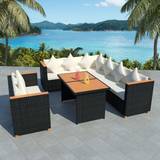 vidaXL 5 Piece Garden Outdoor Lounge Set