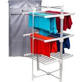 Heated airer Homefront Electric Heated Clothes Airer Drying Rack with Free Zip Cover