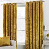 Yellow Curtains Riva Home Verona 137x168cm