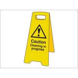 Scan Caution Cleaning In Progress Sign Board
