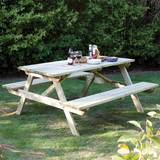 Rowlinson Picnic Tables Garden & Outdoor Furniture Rowlinson 6ft Picnic Bench