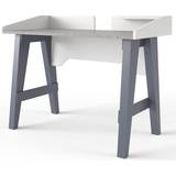Grey Writing Desks Alphason Truro Grey Writing Desk 90x120cm