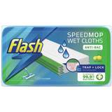 Flash Cleaning Equipment & Cleaning Agents Flash Speedmop Wet Cloths Anti Bac Refill Pads Lemon