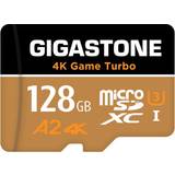Nintendo switch sd Gigastone [5-Yrs Free Data Recovery] 128GB Micro SD Card, 4K Game Turbo, Nintendo-Switch MicroSDXC Memory Card, GoPro, Action Camera, DJI, UHD