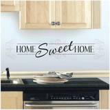 RoomMates RoomMates York Wallcoverings 5 Home Sweet Home 3-Piece Peel and Stick Wall Decal, Multi