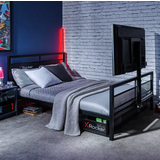 Kid's Room X Rocker Basecamp Double TV Gaming Bed 56.3x80.5"