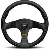 Momo Racing Steering Wheel TEAM Black 28 cm Leather