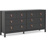 Chest of Drawers Furniture To Go Madrid Double Chest of Drawer 159.4x79.7cm