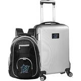 Outer Compartments Suitcase Sets Mojo Black Minnesota Wild Deluxe Backpack Carry-On