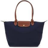 Blue Handbags Longchamp Le Pliage Original L Tote Bag - Navy