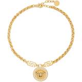 Versace The Greek Medusa Necklace - Gold/Transparent