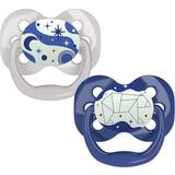 Dr. Brown's Pacifiers & Teething Toys Dr. Brown's Advantage Glow in the Dark Pacifiers 0-6m 2-pack