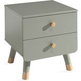 Green Bedside Tables Vipack green Billy Bedside Table