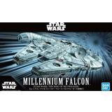 Star Wars Construction Kits Bandai Hobby Star Wars 1/144 Millennium Falcon Rise of Skywalker