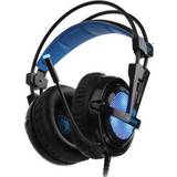 Sades Gaming Headset Headphones Sades Locust Plus Blue
