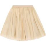 Ballerina skirts - Girls Bonpoint Girl's Polka Dot Layered Tulle Skirt - Pois Beige