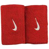 Men - Orange Wristbands Nike Swoosh Doublewide Wristband 2-pack