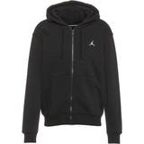 Nike Men's Jordan Brooklyn Fleece Full-Zip Hoodie - Black