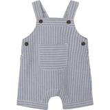 9-12M - Dungarees Trousers Name It Striped Overall - Dark Sapphire (13214187)