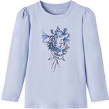 Organic Cotton Other Sets Children's Clothing Name It Teresa Kids T-shirt Blue