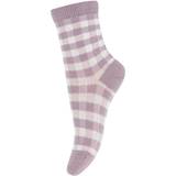 mp Denmark Frankie Checked Socks - Lilac Shadow
