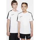 T-shirts Nike Dri-FIT Academy23 Kids' Soccer Top in White, DX5482-100 White