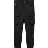 Name It Cargo Trousers Name It Ryan Cargo Pants - Black (13151735)