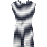 Short Sleeves Dresses Children's Clothing Kids Only Girl's Printed Dress - Blue/Navy Blazer