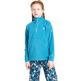 Quick Drying Fleece Jackets Children's Clothing Dare2B Consist II Core Stretch Junior Half Zip Top - Blue (AW22)