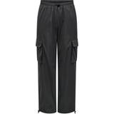 Only Women Clothing Only Cashi Cargo Pants - Raven