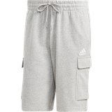 Grey - Men Shorts adidas Essentials French Terry Cargo Shorts, herre