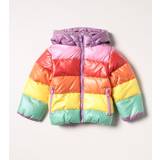 Down jackets - Pink Stella McCartney Baby Multicolor Rainbow Striped Puffer Jacket 999Mc Multi 12M