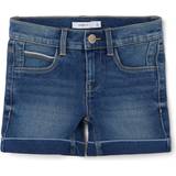 Jeans - Multicoloured Trousers Name It Slim Fit Jeansshorts - MediumBlueDenim (13212184)