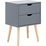 Natural Bedside Tables GFW Nyborg Bedside Table 30x40cm 2pcs