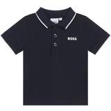 Buttons Polo Shirts HUGO BOSS Kid's Polo Shirt - Dark Blue