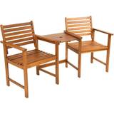 Garden Dining Chairs Outdoor Side Tables Charles Bentley FSC Acacia Outdoor Side Table