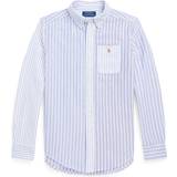 M Shirts Children's Clothing Polo Ralph Lauren Skjorta Classics II Ljusblå m. Ränder år (128) Skjorta