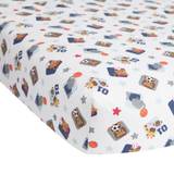 Lambs & Ivy Future All Star Animal Sports 100% Cotton Baby Fitted Crib Sheet Crib 28x52"